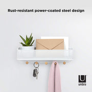 UMBRA - Estique Organizer _ White-Natural