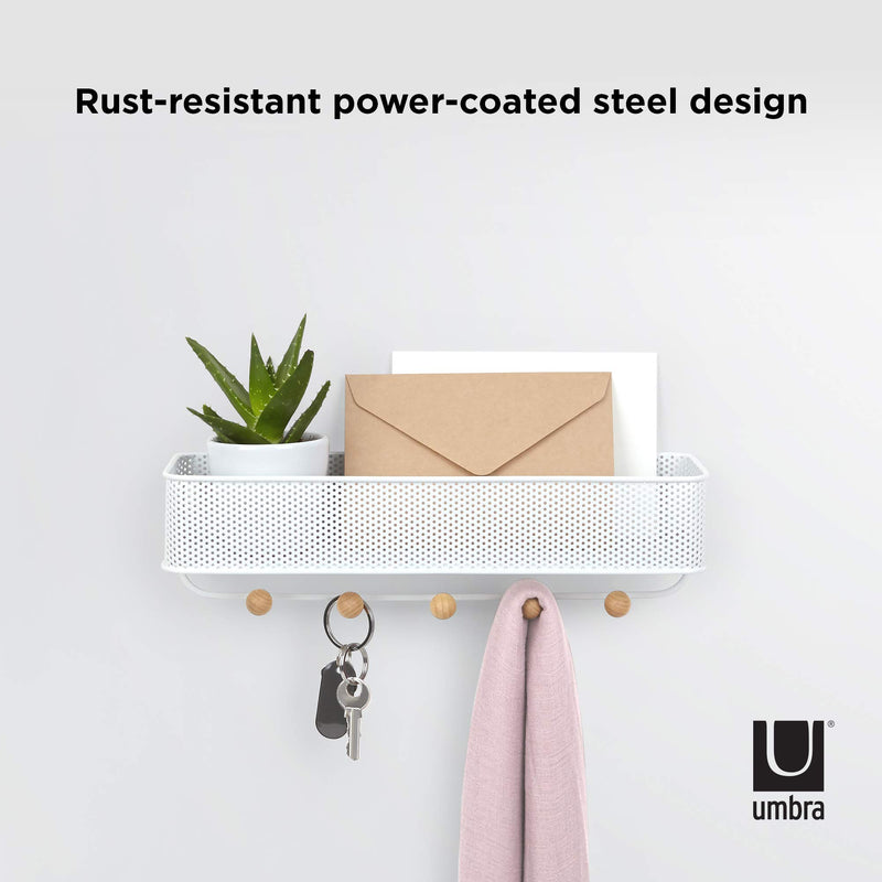 UMBRA - Estique Organizer _ White-Natural