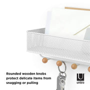 UMBRA - Estique Organizer _ White-Natural