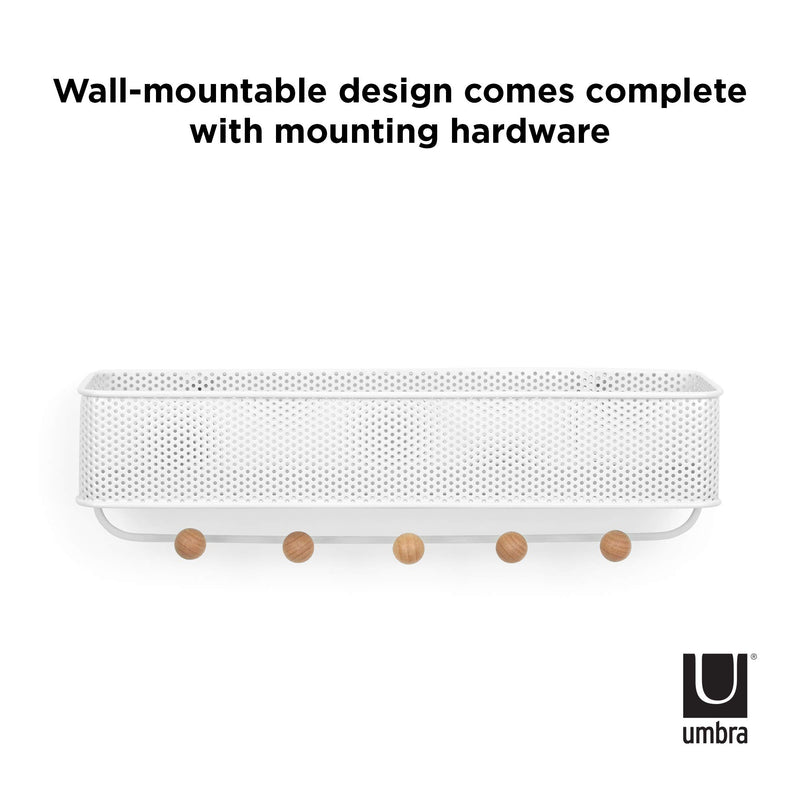 UMBRA - Estique Organizer _ White-Natural