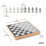 UMBRA - Buddy Chess Set _ Natural