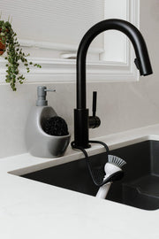 UMBRA - Joey Soap Pump & Scrubby _ Charcoal