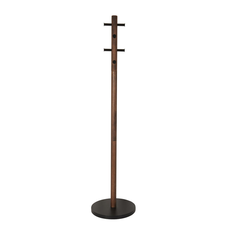 UMBRA - Pillar Coat Rack _ Black-Walnut