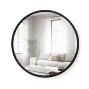 UMBRA - Hub Wall Mirror _ Black / 24" (61 cm)