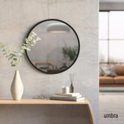 UMBRA - Hub Wall Mirror _ Black / 24" (61 cm)