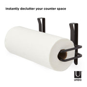 UMBRA - Squire Multi-Use Paper Towel Holder _ Black