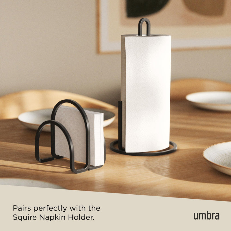 UMBRA - Squire Paper Towel Holder _ Black