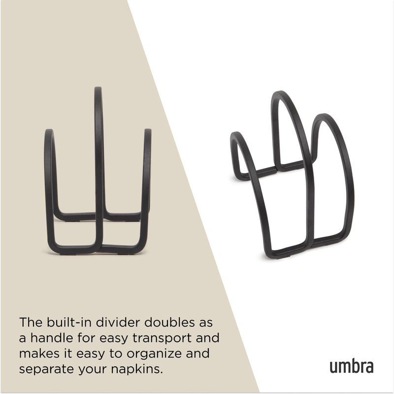 UMBRA - Squire Napkin Holder _ Black