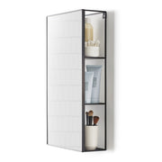 UMBRA - Cubiko Wall & Storage Mirror _ Black