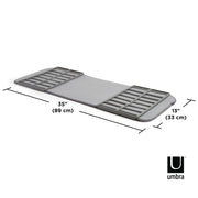 UMBRA - Shoe Dry Shoe Rack with Mat _ Charcoal