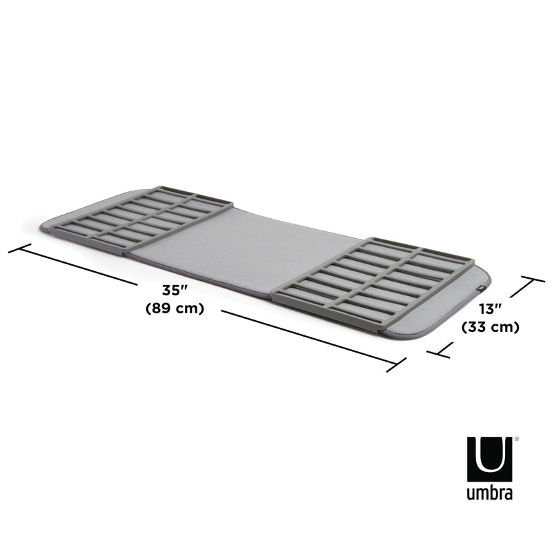 UMBRA - Shoe Dry Shoe Rack with Mat _ Charcoal
