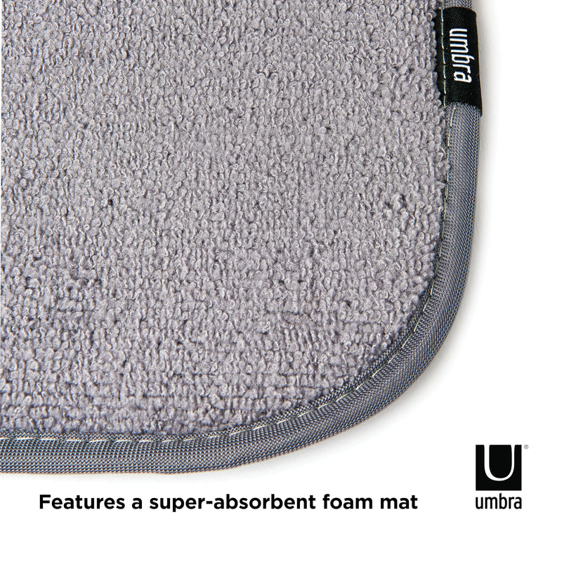 UMBRA - Shoe Dry Shoe Rack with Mat _ Charcoal