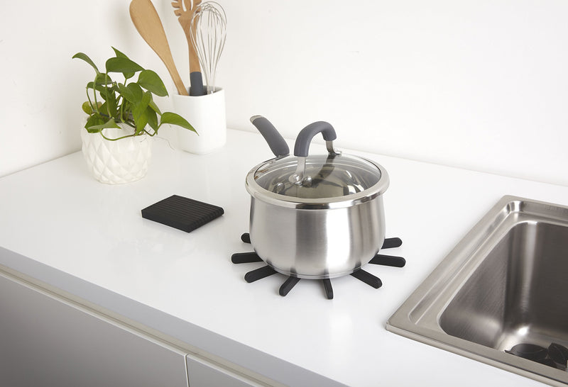 UMBRA - Fanfare Trivet, Set of Two _ Black