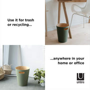 UMBRA - Woodrow Trash Can _ Spruce