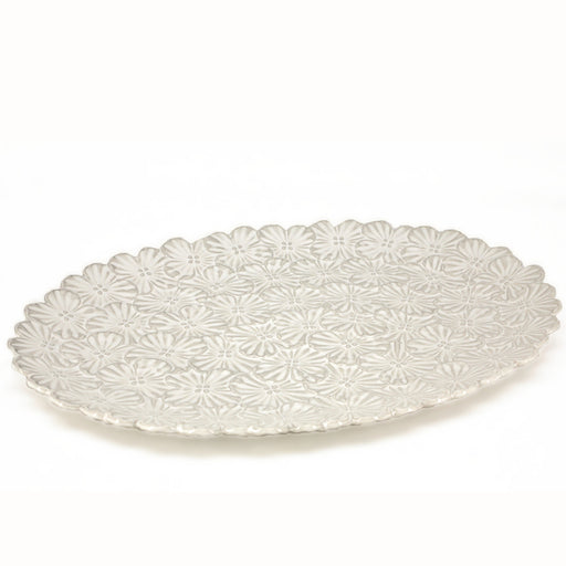 BIA - BOUQUET Textured Oval Serving Platter