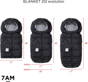 7AM - Blanket 212 evolution - Polar | Black Polar - 6M-4T