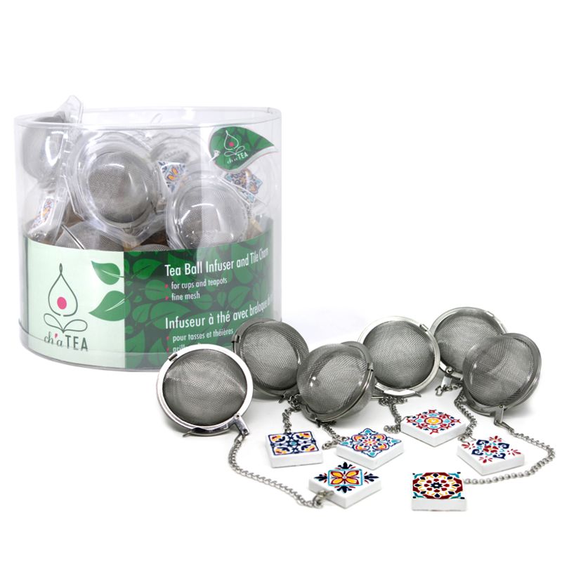 CH'A Tea - Tea Balls with Charms - 12pc CDU