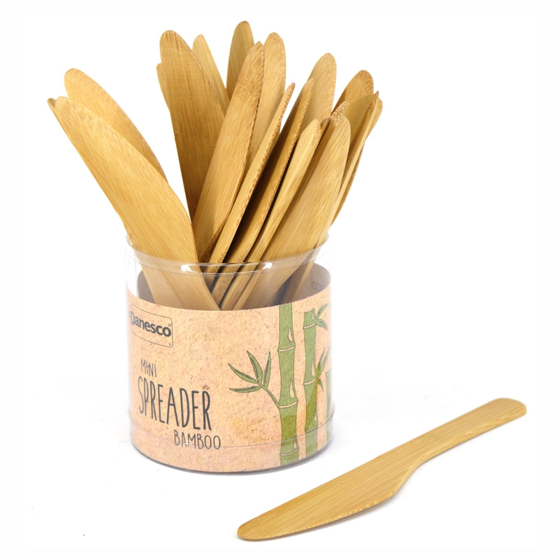 Danesco - Mini Bamboo Spreaders - 24pc CDU