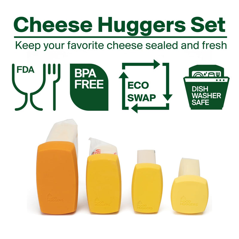 Food Huggers - Silicone Cheese Savers