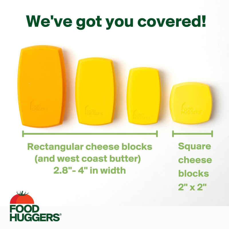 Food Huggers - Silicone Cheese Savers