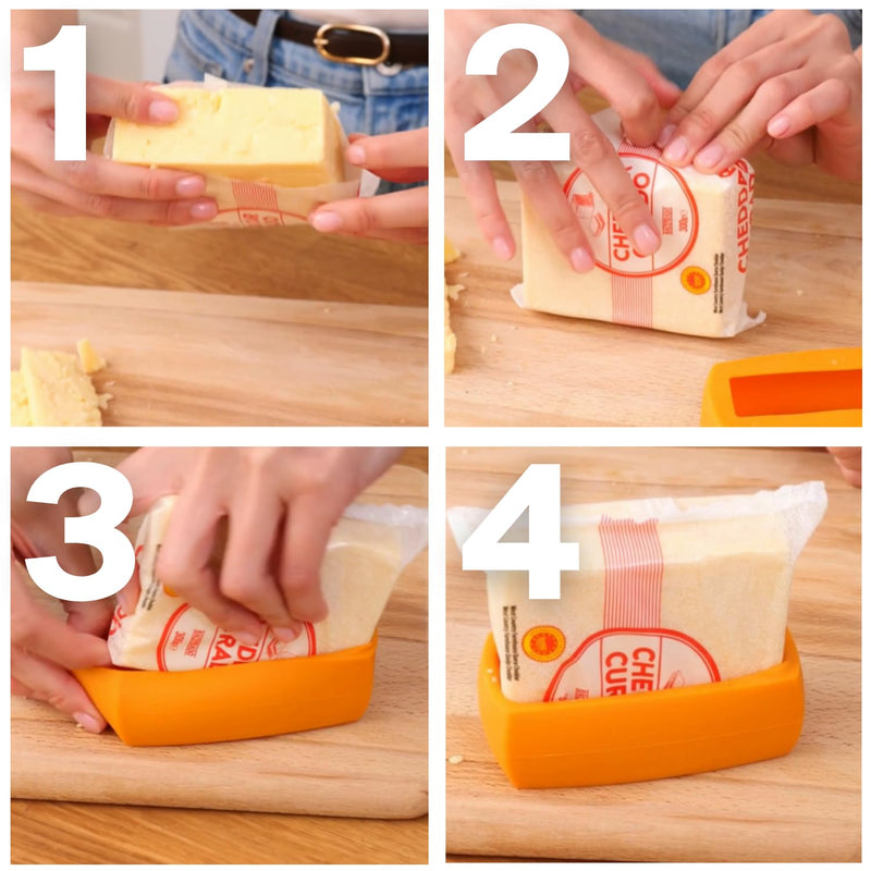 Food Huggers - Silicone Cheese Savers
