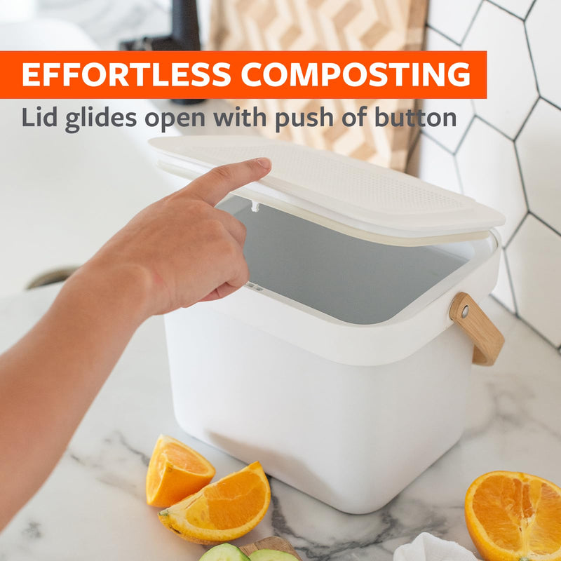 Full Circle - POST MODERN™ Stainless Steel Compost Collector