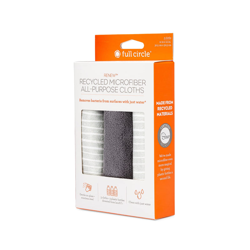 Full Circle - RENEW™ Recycled Microfiber All-Purpose Cloths