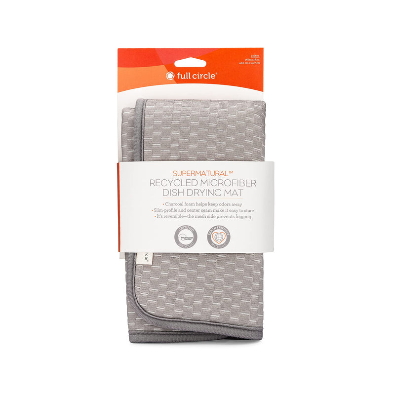 Full Circle - SUPERMATURAL™ Microfiber Dish Drying Mat