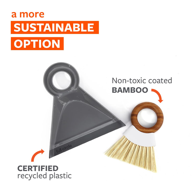 Full Circle - TINY TEAM Dustpan & Brush Set