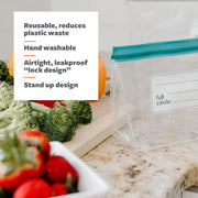 Full Circle - ZIPTUCK™ Reusable Fruit Storage Bag