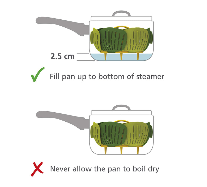 Joseph Joseph - Bloom™ Folding Steamer Basket