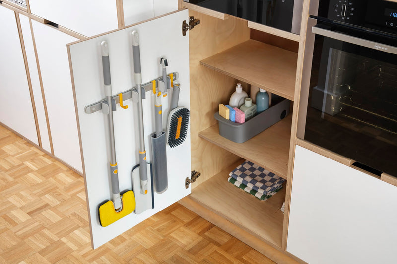Joseph Joseph - CleanTech™ Wall-Mounted Pole & Tool Organizer