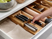 Joseph Joseph - DrawerStore™ Bamboo 2-tier Knife Organizer