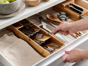 Joseph Joseph - DrawerStore™ Bamboo Compact Cutlery Organizer