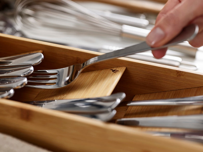 Joseph Joseph - DrawerStore™ Bamboo Compact Cutlery Organizer