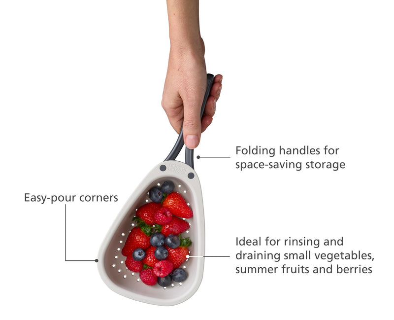 Joseph Joseph - Droplet™ Mini Colander with folding handles