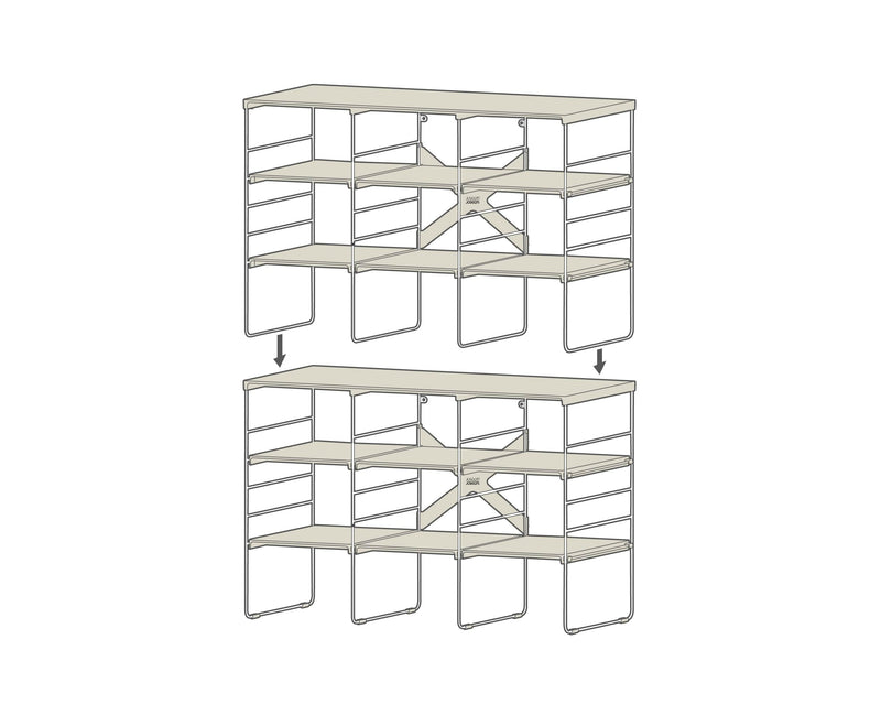 Joseph Joseph - Level™ Adjustable Shoe Rack