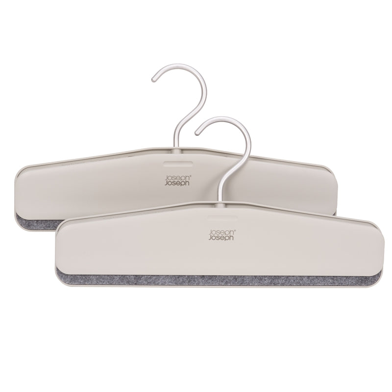 Joseph Joseph - Orderly™ Set of 2 Easy-Grip Skirt & Pants Hangers