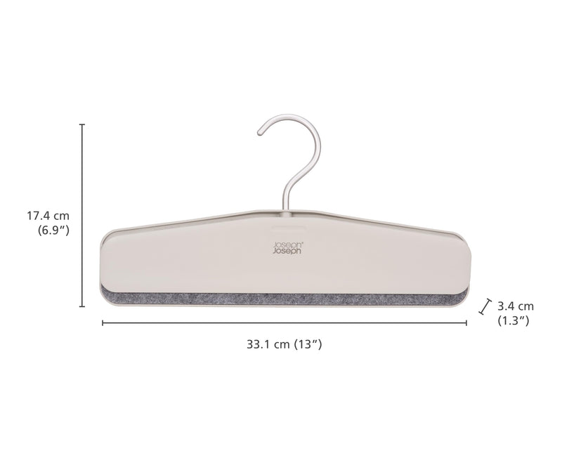 Joseph Joseph - Orderly™ Set of 2 Easy-Grip Skirt & Pants Hangers