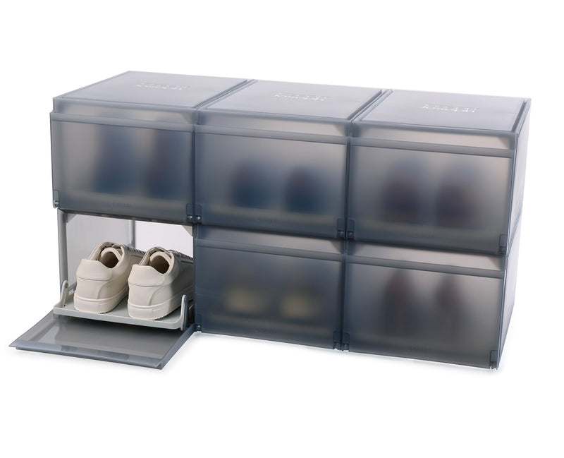 Joseph Joseph - ShoeCase Set of 6 Stackable Shoe Storage Boxes