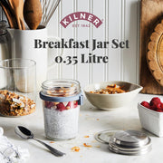 Kilner - Breakfast Jar Set - 350ml