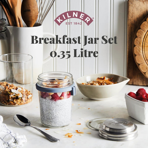 Kilner - Breakfast Jar Set - 350ml