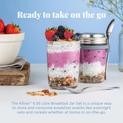 Kilner - Breakfast Jar Set - 350ml