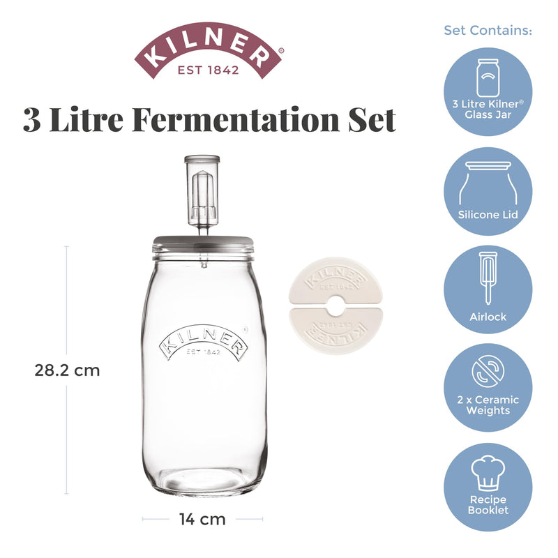 Kilner - Fermentation Jar - 3L
