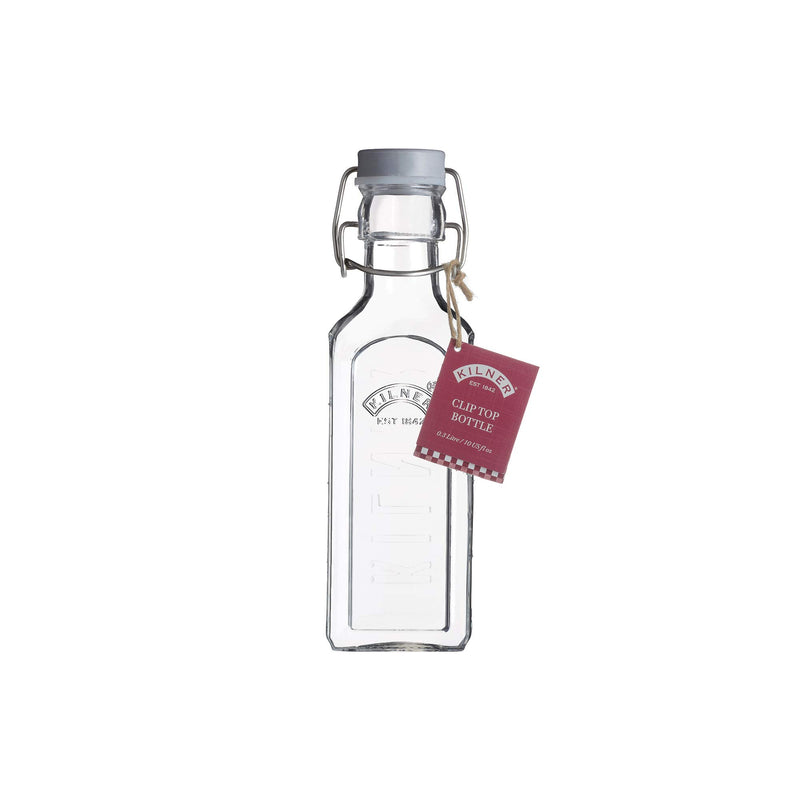 Kilner - Square Clip-Top Bottle - 330ml