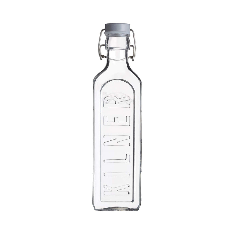 Kilner - Square Clip-Top Bottle - 600ml