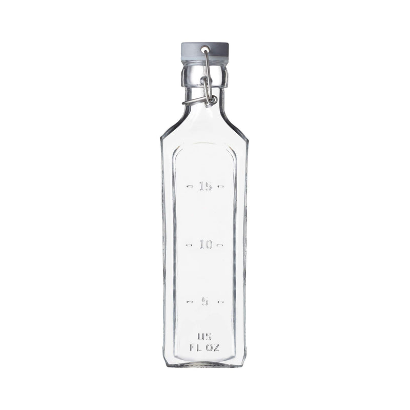 Kilner - Square Clip-Top Bottle - 600ml