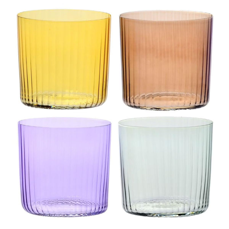 KROSNO - DECO Glass Tumbler Set