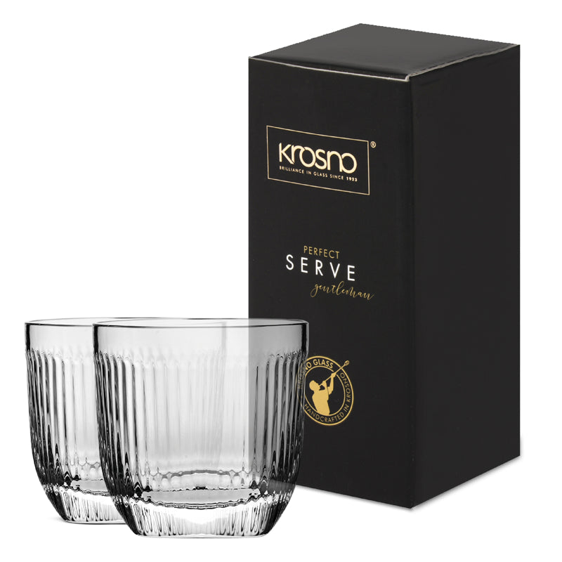 KROSNO - Set of Whiskey Glasses