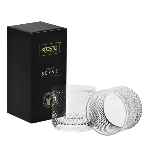 KROSNO - Set of Whiskey Glasses